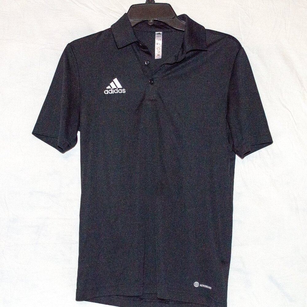 Adidas Men’s XS Black Performance Golf Polo Shirt